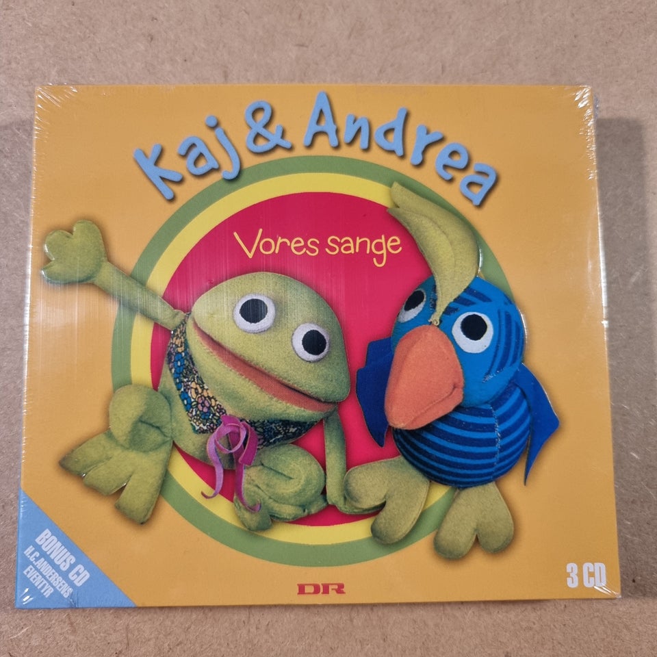 Kaj og Andrea: Vores sange, børne-CD