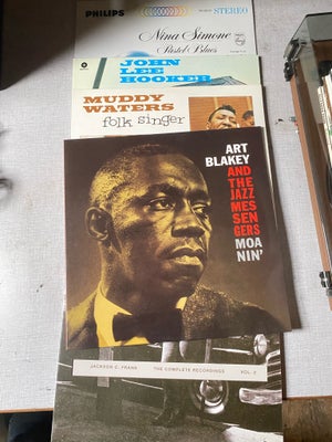 LP, Art blakey, Ramones, Nina Simone m. fl. , div. , Andet, Sælges samlet:
Nina Simone
Art Blakey
Jo