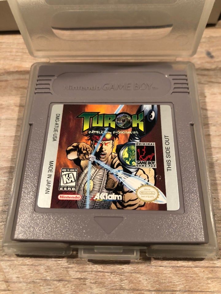 [Fin stand!] Turok - Battle of the Bionosaurs, Gameboy