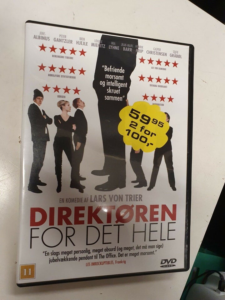 Afskedige en sælger forværres Direktøren for det hele, DVD, komedie – dba.dk – Køb og Salg af Nyt og Brugt