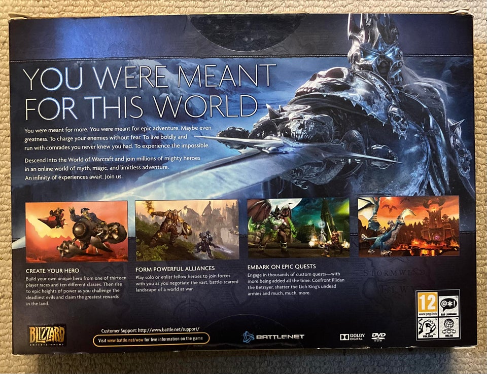 World of Warcraft Long Big Box Edition, anden genre