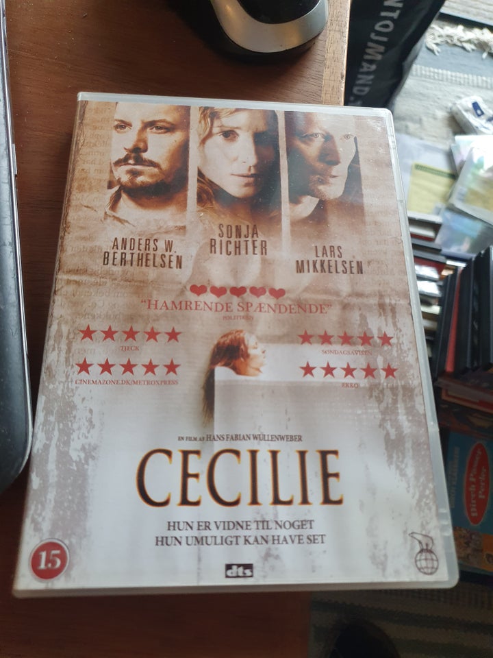 Cecilie, DVD, gyser