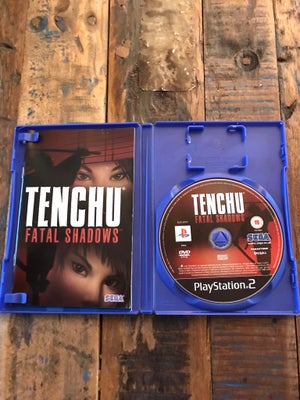 Tenchu Fatal Shadows, PS2, Komplet med manual. Fast pris. Ved evt forsendelse påløber 45 kroner til 