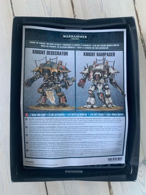 Warhammer, Chaos Knight Rampager NoS 

Sender med GLS for 50 kr. 