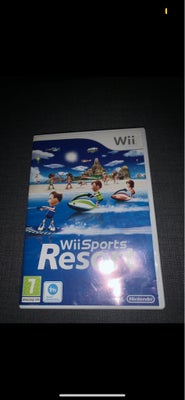 Wii sports resort , Wii, Virker fint og ingen skader 