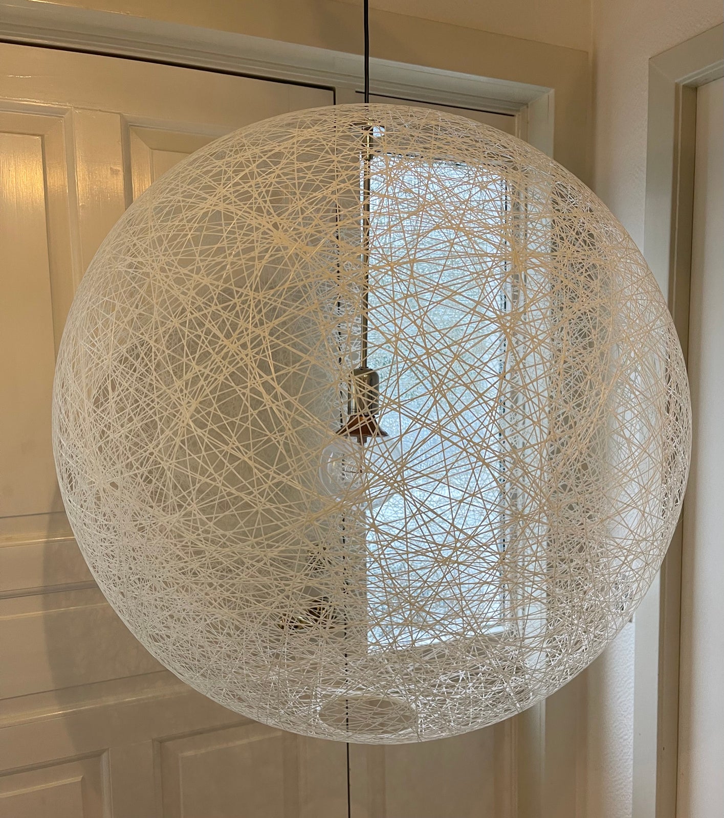 Moooi Random Light II 80 cm hvid designer lampe. –  – Køb og Salg af  Nyt og Brugt