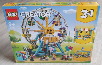 Lego Creator, 31119, Ny og uåbnet.

Pariserhjul

Indeholder 1002 klodser, og er udgået hos Lego.

Cr