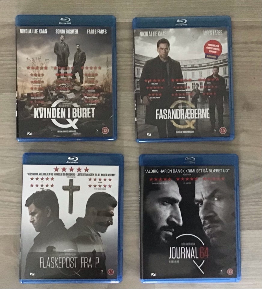 Kvinden i buret, Blu-ray, thriller