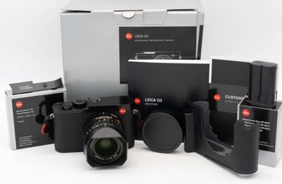 Leica, Q2, Perfekt, 
Jeg sælger min Leica Q2 med ekstra tilbehør
Den kommer frisk fra Leica Service
