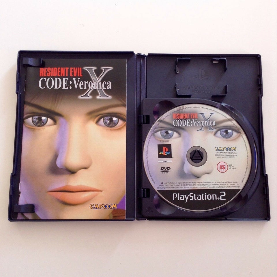 Resident Evil Code: Veronica X, PS2, adventure