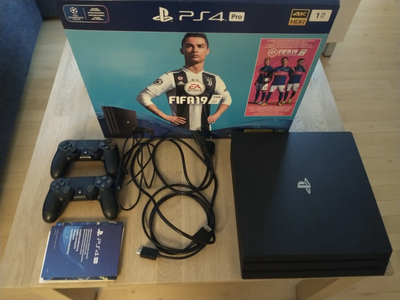 Playstation 4 Pro, JAILBREAK - CUH-7116B - 1TB - FW 9.00, Perfekt, Bemærk: Jeg genopretter min annon