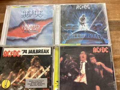 AC/DC : 5 C D , rock, Fem CD , 20 kr stk 