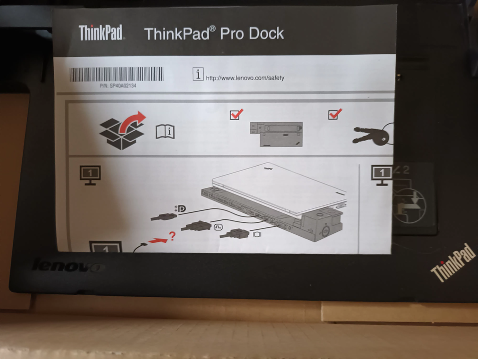 Lenovo ThinkPad Pro Dock 65 W, Perfekt