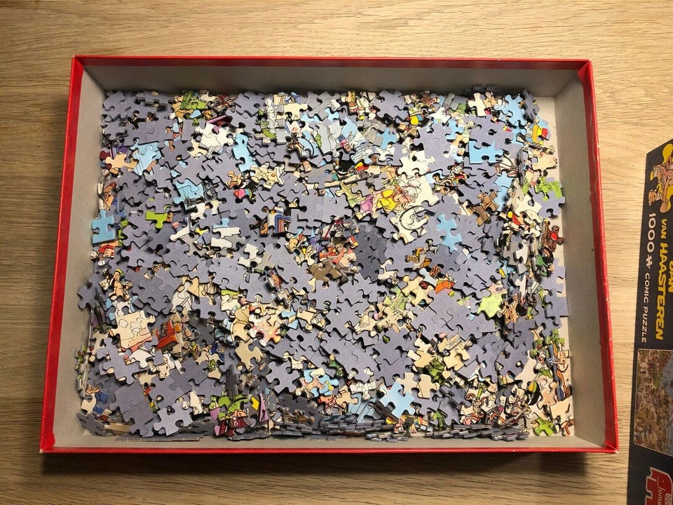 Jan Van Haasteren puzzle, puslespil