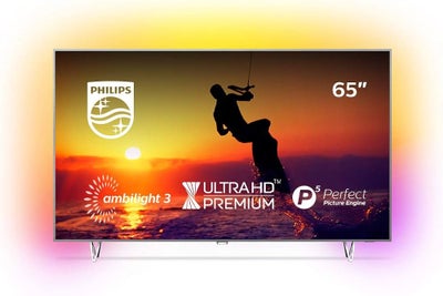 LED, Philips, 65PUS8102/12, 65", Perfekt, Sælges da vi har skiftet til en nyere OLED model.
Fjernbet