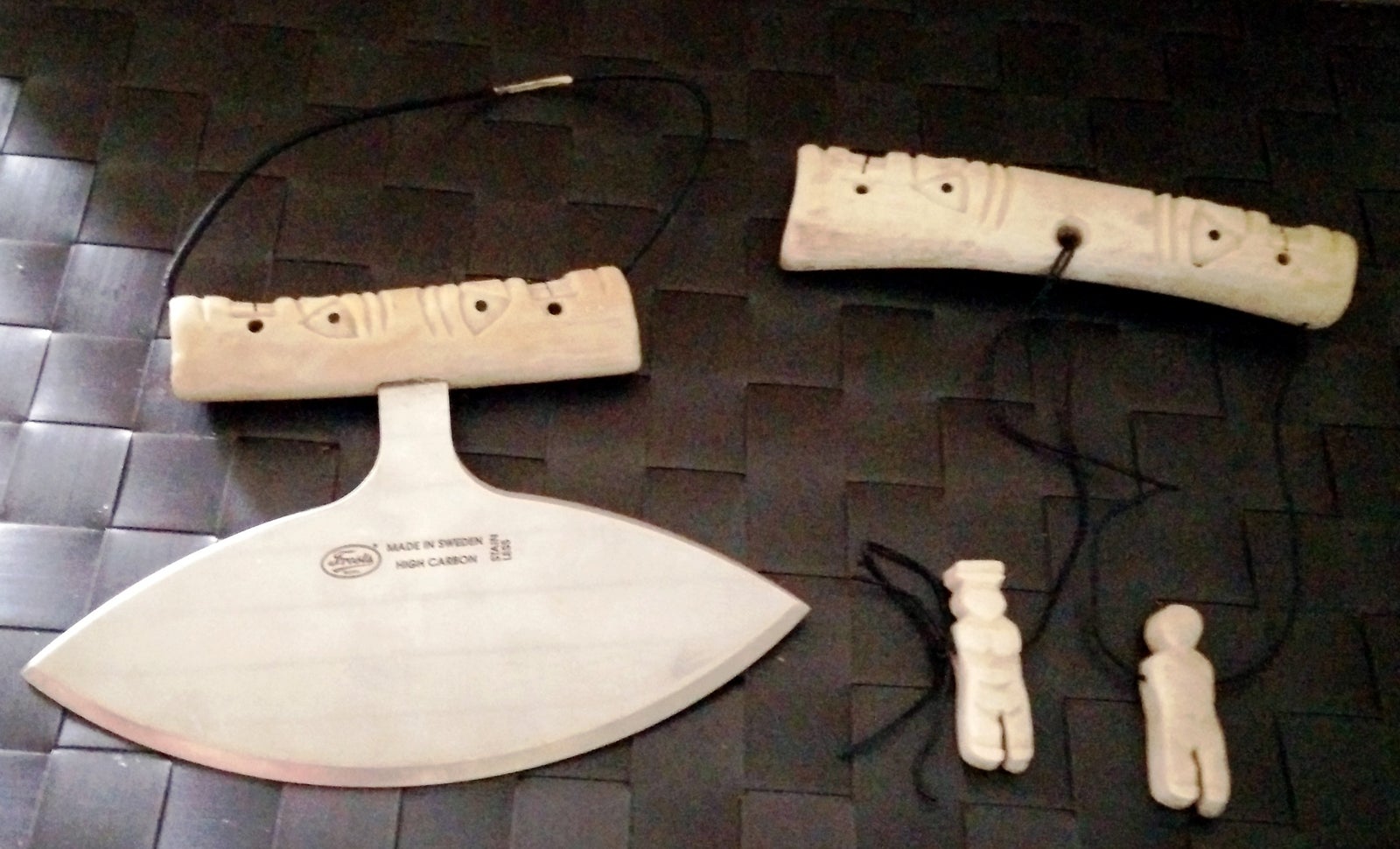 Ulo Grønlandsk Flå kniv, Ulo købt på Grønland