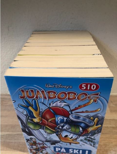 10 X jumbobøger ( nr. 501 - 510 ), Disney, Jumbobog