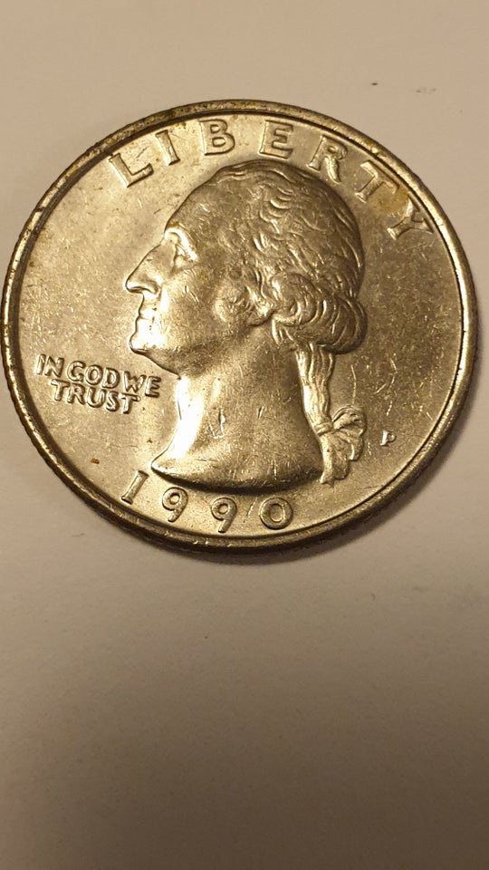 Amerika, mønter, Quarter dollar