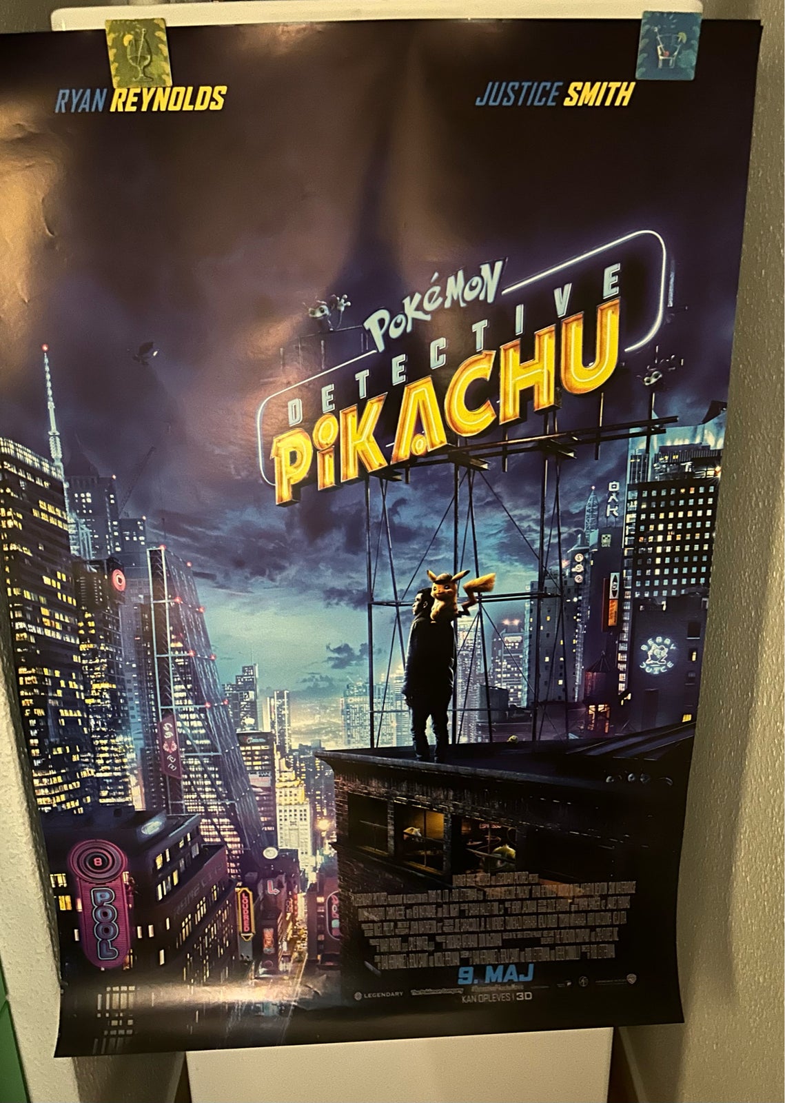 Filmplakat Pokemon Detective Pikachu, b: 70 h: 100
