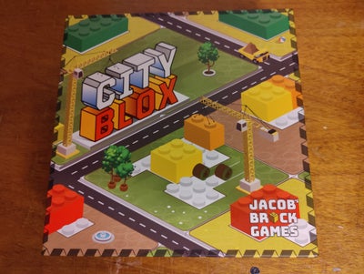 City Blox, Jacob´s Brick Games, brætspil, 1 stk. brætspil CITY BLOX

6år+ 2 til 4 spillere ca. 20 mi