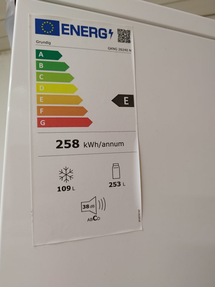 Køle/fryseskab, andet mærke, 253 liter