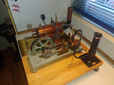 Dampmaskine, Kennion Bros Tina, Kennion Bros Mill Engine Dampmaskine
1" bore / 1.5"  Stroke 12" Lang
