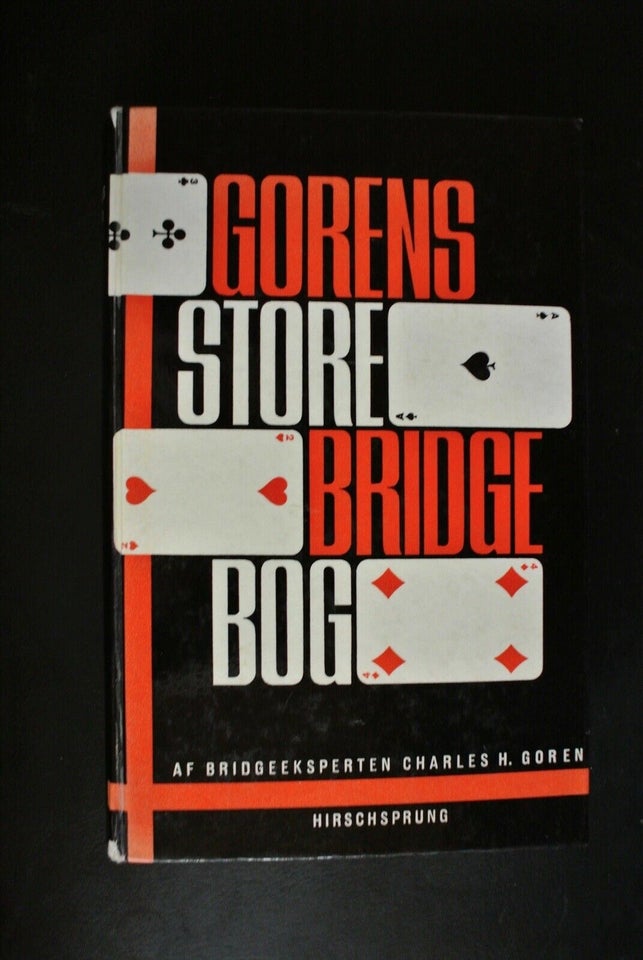 gorens store bridgebog, af charles h. goren, emne: hobby og