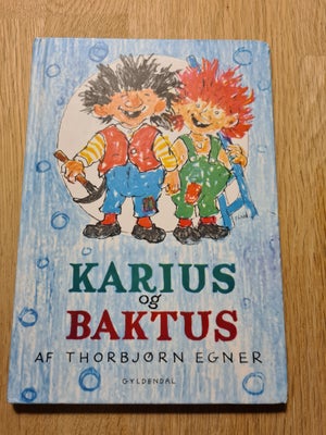 Karius og Baktus, Thorbjørn Egner, Den kendte bog om Karius og Baktus.
Der er tegnet og klippet lidt