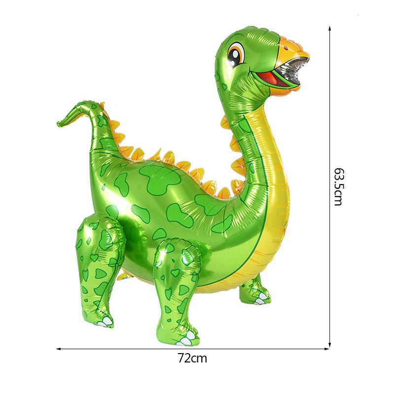 Selvstativ dinosaur ballon med bevægelige