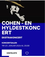 Cohen - en hyldest koncert, Koncert, DRs koncerthus
