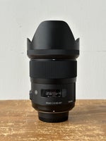 Fast, Sigma, 35mm f/1.4 DG HSM Art Nikon