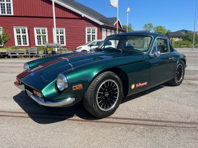 TVR 3000M, 3,0 V6 Coupé, Benzin, 1978, km 19020, grønmetal, nysynet, 2-dørs, service ok, Meget velho