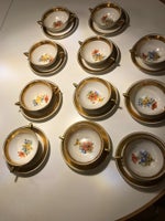 Porcelæn, Bouillon kopper og underkopper, Royal