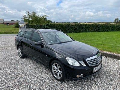 Mercedes E200, 2,2 CDi Avantgarde stc. aut. BE, Diesel, 2010, km 612000, sort, nysynet, 5-dørs, st. 