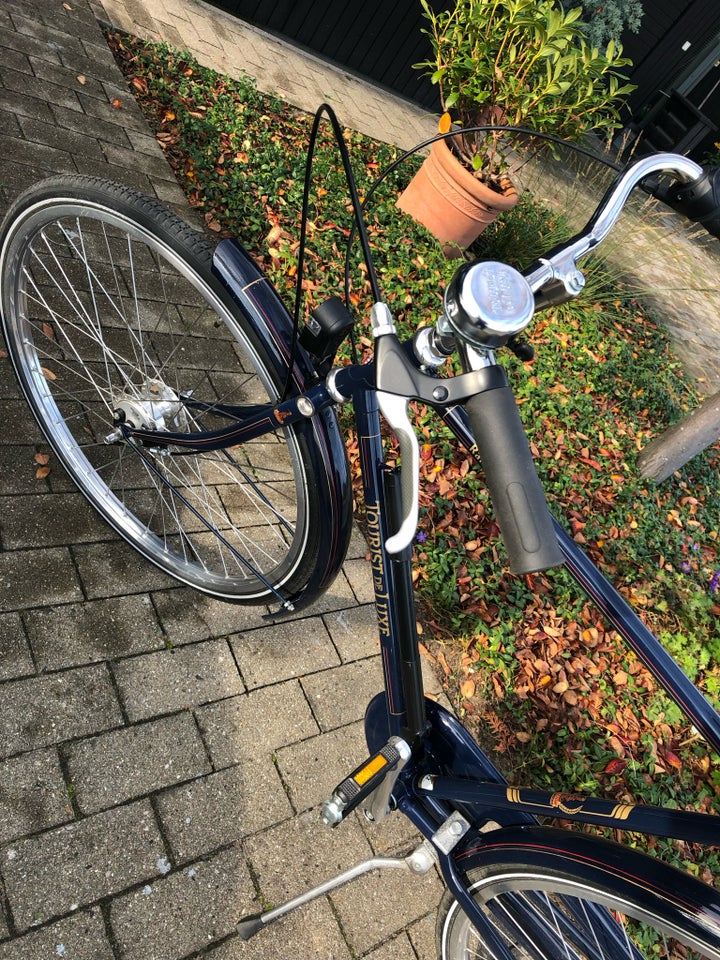 Herrecykel, Raleigh Tourist de Luxe, 22 cm stel