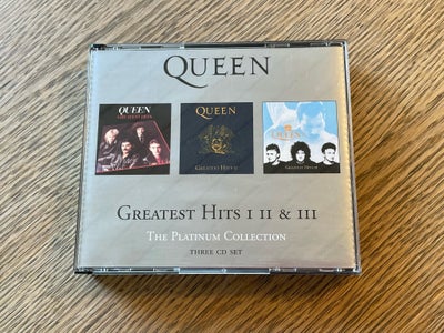 Queen: Greatest Hits 1-3, rock, Fantastisk boks-udgivelse som samler alle Queen’s tre opsamlingsalbu