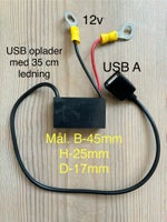Universal USB oplader til mc eller scooter