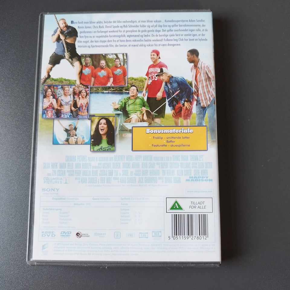 DRENGERØVE., DVD, komedie