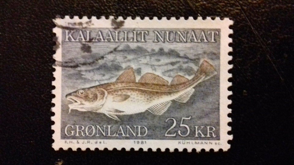 Grønland, stemplet, Moskusokse og Torsk