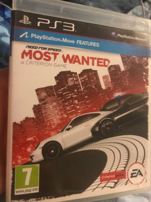 Most wanted, PS3