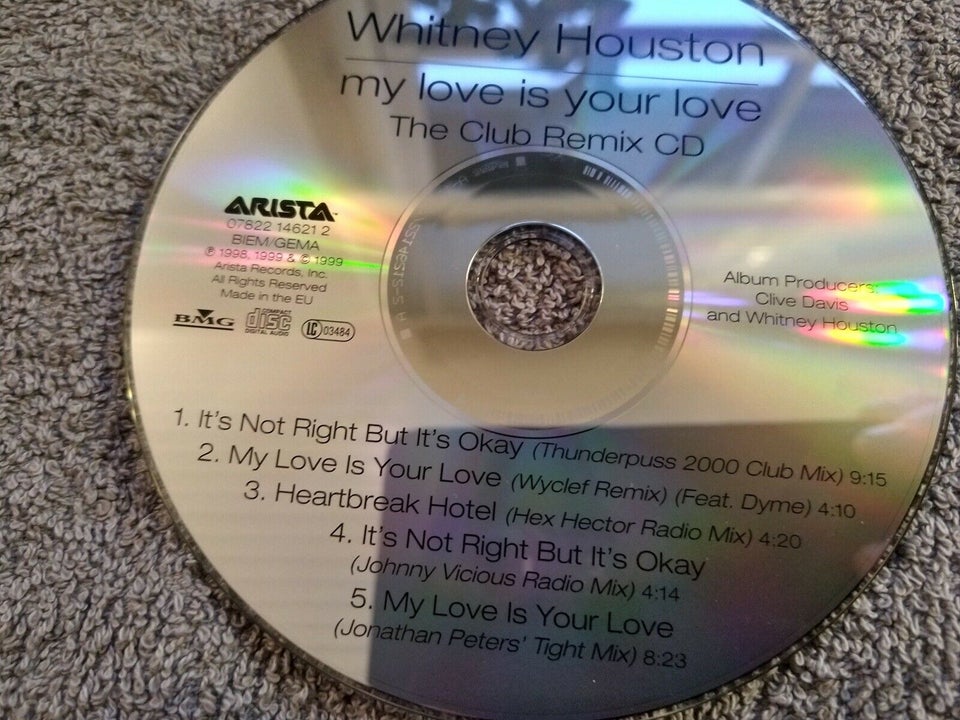 Whitney Houston: my love is your love, R&B