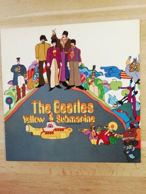 LP, THE BEATLES, YELLOW SUBMARINE, Rock, The Beatles  YELLOW SUBMARINE
Udgivet på APPLE Records 1a 0