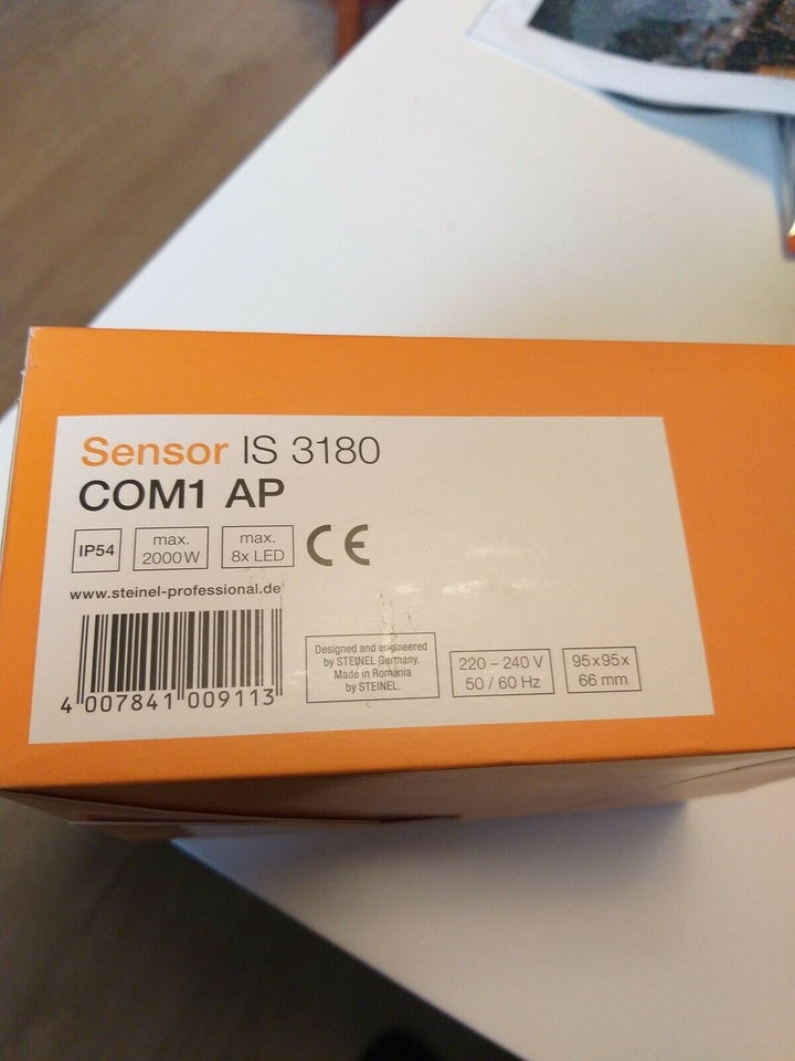 Sensor, Steinel bevægelses sensor is 3180 AP