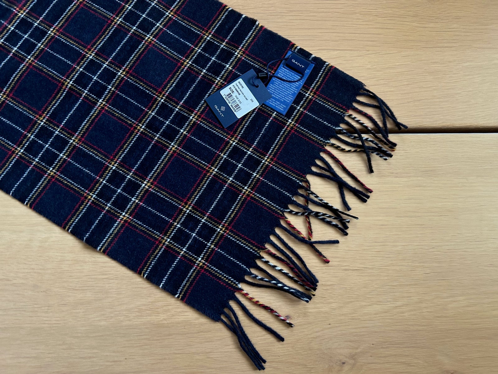 Halstørklæde, GANT, str. 30 x 180 cm