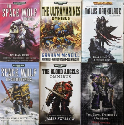 Warhammer omnibusser, Diverse, genre: science fiction, *Solgt*

Malus Dark blade Volume one. 
The Ul