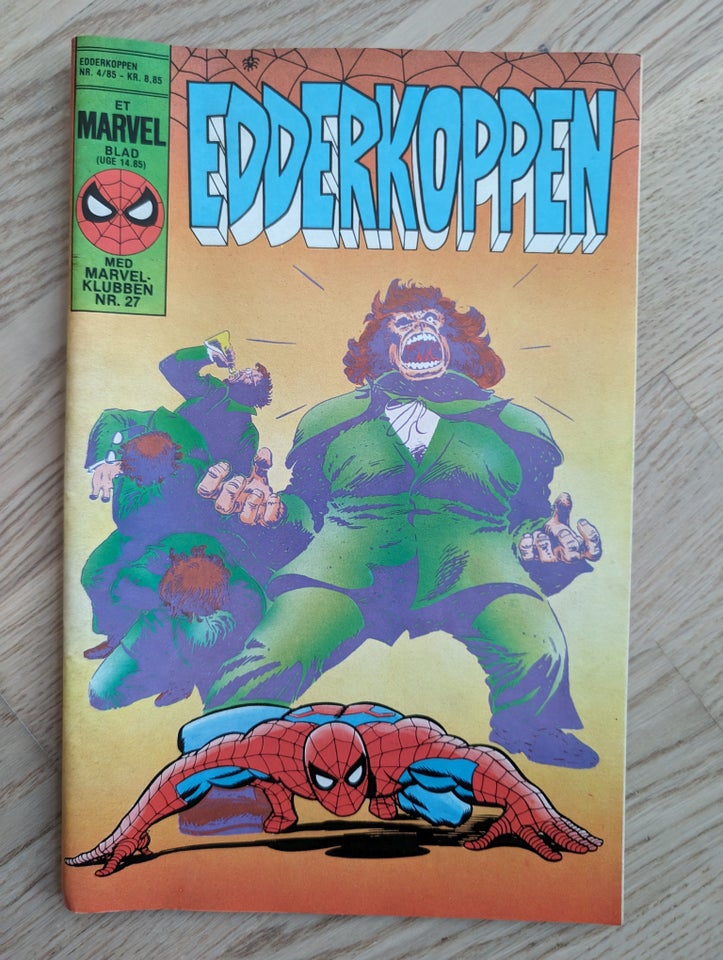Edderkoppen - Marvelklubben, Tegneserie
