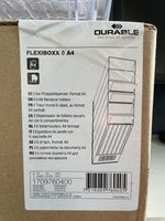 Durable Flexiboxx A4 brochureholdere til monter...