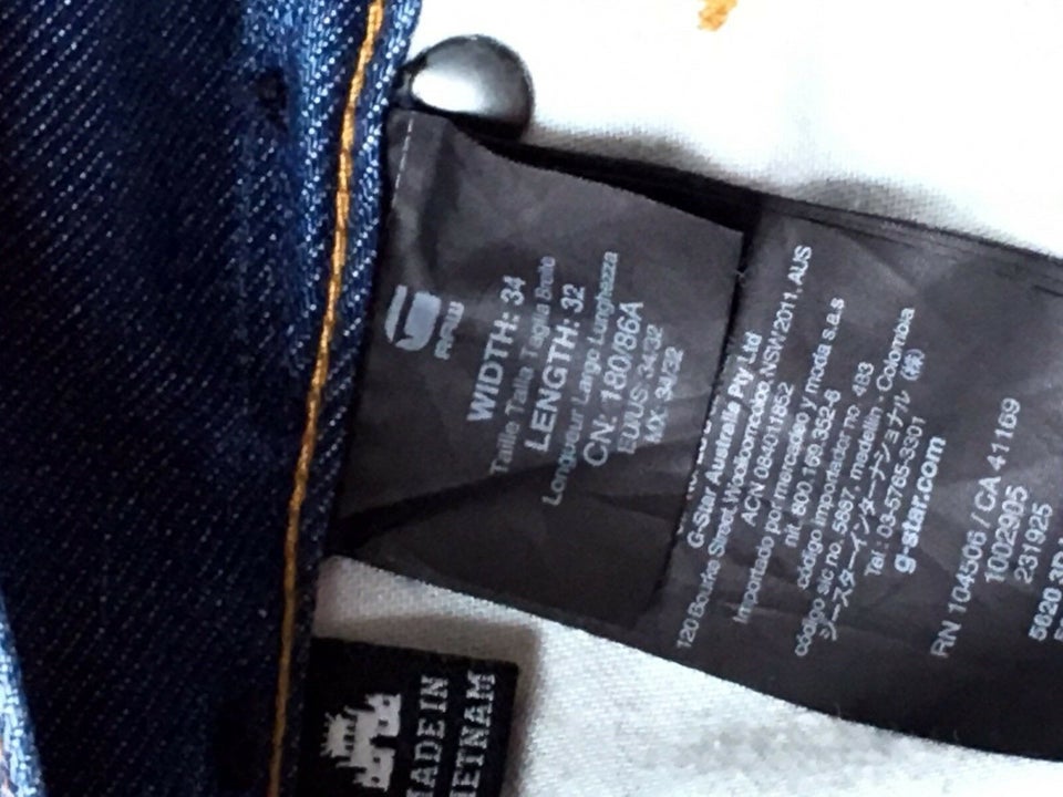 Jeans, G -Star RAW, str. 34