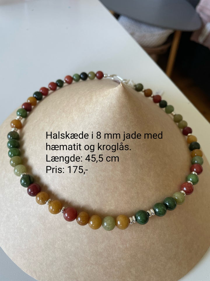 Halskæde, andet materiale, Eget design