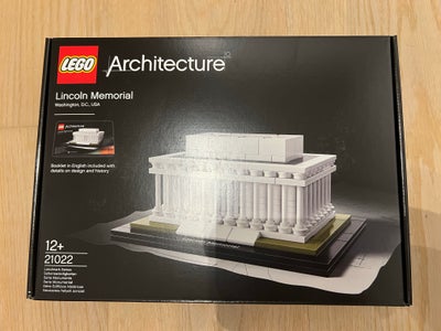 Lego Architecture, 21022 Lincoln Memorial, LEGO Architecture 21022 Lincoln Memorial sælges.

Den er 